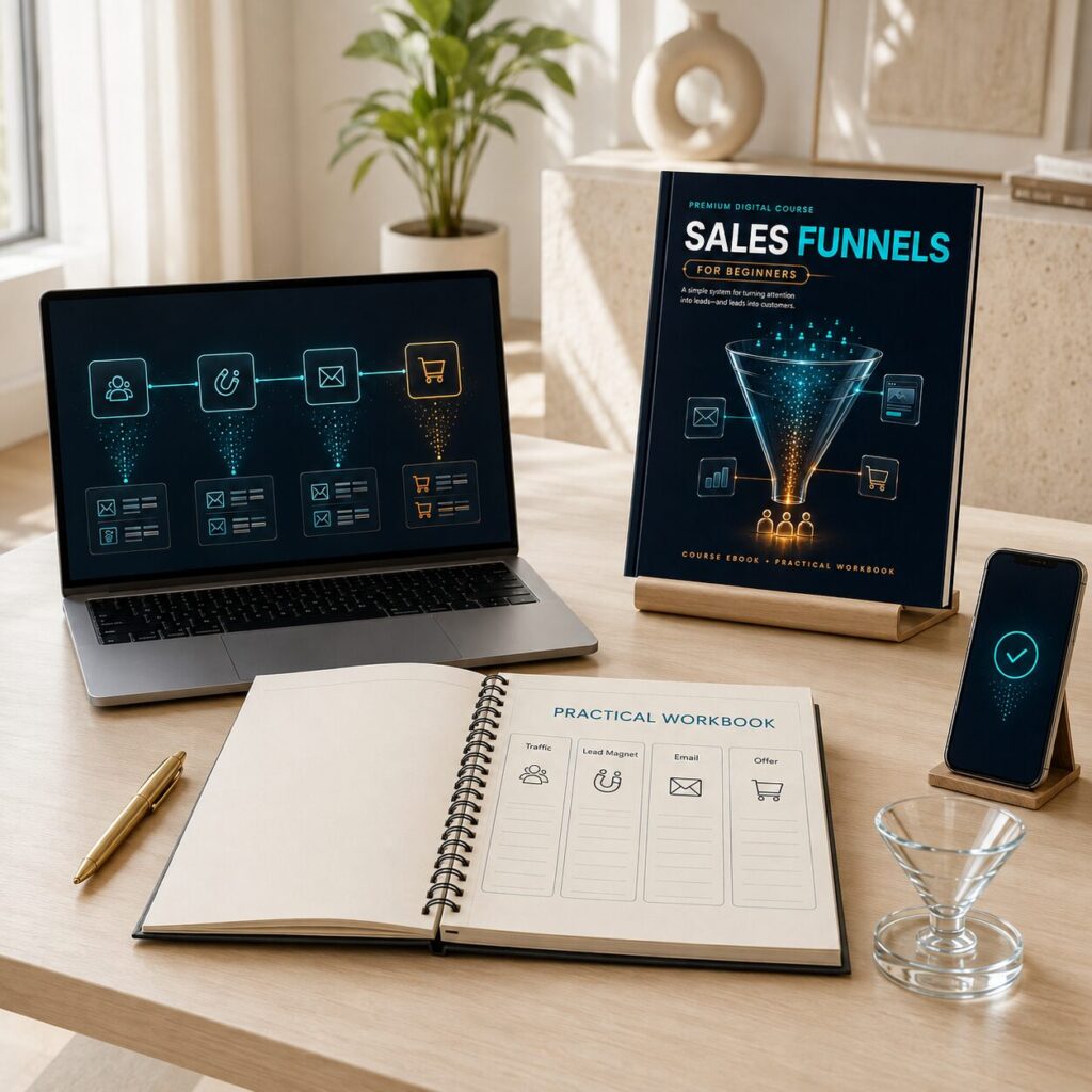 Sales Funnels for Beginners — A Practical, Step-by-Step Guide to Turning Visitors into Customers