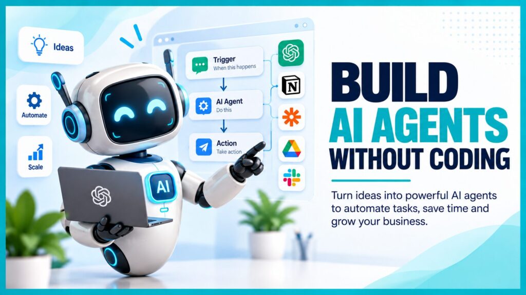 Build AI Agents Without Coding — From Idea to a Real, Working Agent